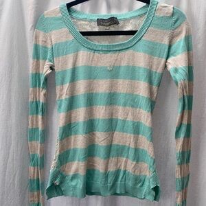 Charlotte Tarantola Green Fitted Long Sleeve Tee